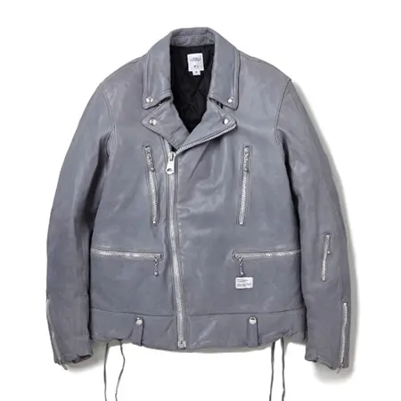 BEDWIN & THE HEARTBREAKERS(ベドウィン&ザハートブレイカーズ) DOUBLE RIDERS JACKET FD “BUSHER” GRAY