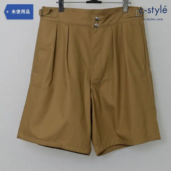 FILL THE BILL(フィルザビル) WIDE GURKHA SHORTS 104-191027 BEIGE メンズ2 タグ付き ボトムス