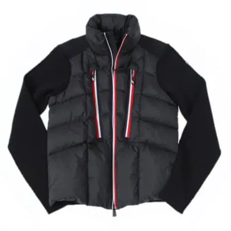 MONCLER GRENOBLE(モンクレール グルノーブル) ニット＆ナイロンダウンカーディガン