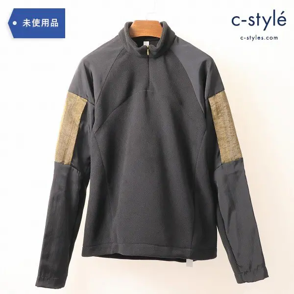 COTTWEILER(コットワイラー)Motor Track Top In Black ハーフジップ トラックトップ S トップス