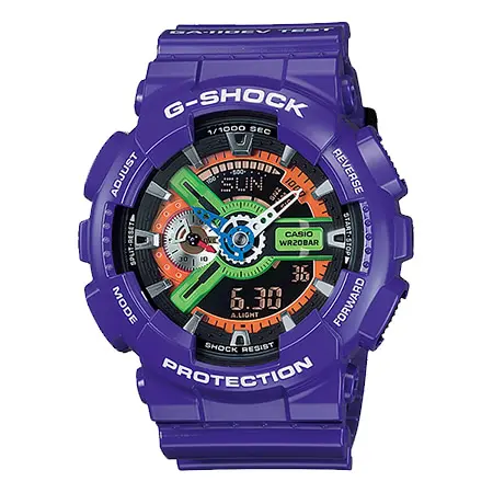 G-SHOCK(Gショック)アニメコラボ エヴァンゲリヲン 初号機モデル GA-110EV-6AJR