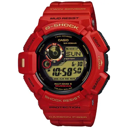 G-SHOCK(Gショック) マッドマン GW-9330A-4JR 30周年記念限定モデル Rising RED