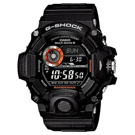 G-SHOCK(Gショック) レンジマン GW-9400BJ-1JF ブラック×オレンジ