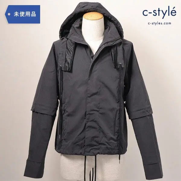 COTTWEILER(コットワイラー)Drawstring Detail Hooded Jacketジャケット フード袖着脱 タグ付き