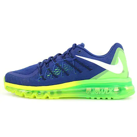 NIKE Air Max(エアマックス) 2015 ディープロイヤル グリーン グロウ 698902-407