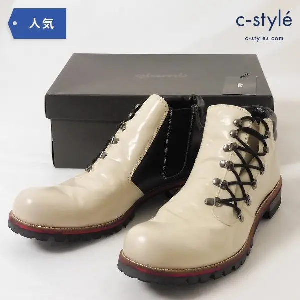 glamb グラム Shaldon boots シャルドン ブーツ WHITE size4 GB12SM/AC32