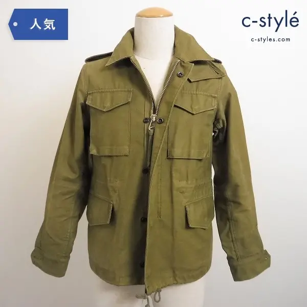 HYKE ハイク M-51 FIELD JACKET フィールド ジャケット ミリタリー オリーブ M モッズコート風