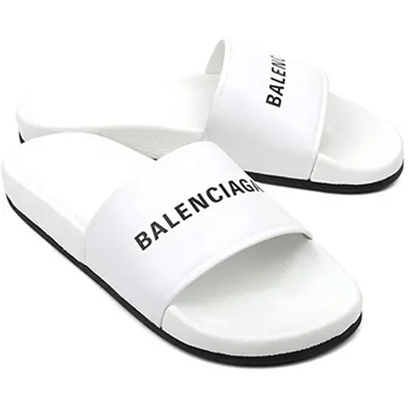 BALENCIAGA(バレンシアガ) フラットサンダル シャワーサンダル ホワイト506347 WAL00 9061