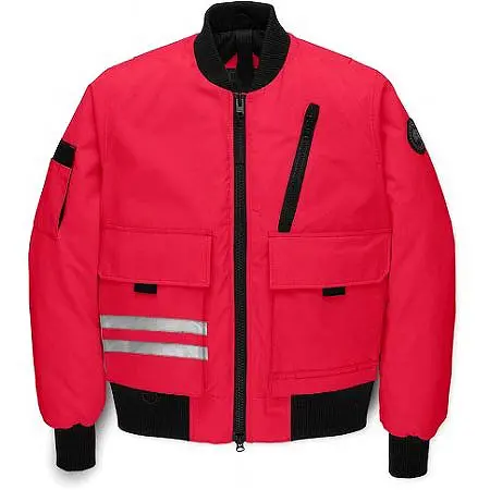 CANADA GOOSE (カナダグース) ブラックラベル KIRKFIELD BOMER RED