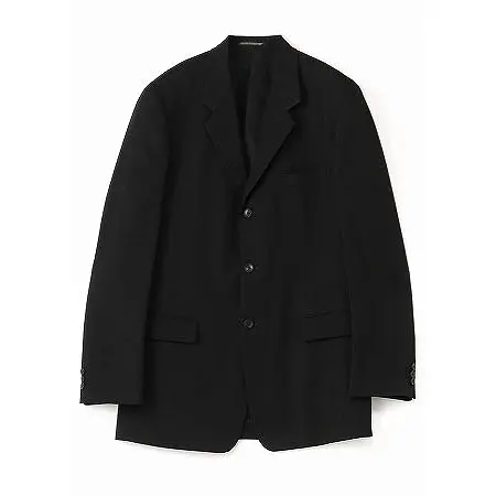 Yohji Yamamoto COSTUME D HOMME(ヨウジヤマモト コスチュームドオム) ウールギャバジン 三つ釦シングルジャケット