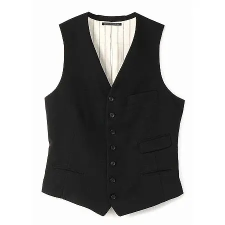 Yohji Yamamoto COSTUME D HOMME(ヨウジヤマモト コスチュームドオム) ウールギャバジン 七つ釦シングルベスト