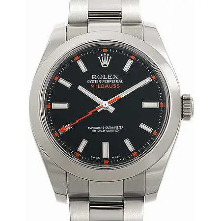 ROLEX(ロレックス) ミルガウス Ref.116400 ブラックダイヤル