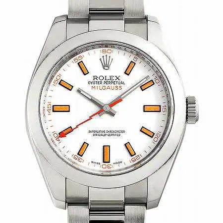 ROLEX(ロレックス) ミルガウス Ref.116400 ホワイトダイヤル