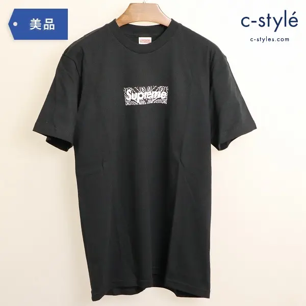 Supreme シュプリーム Bandana Box Logo Tee バンダナ ボックスロゴ Tシャツ 黒 Sの買取金額(買取実績)