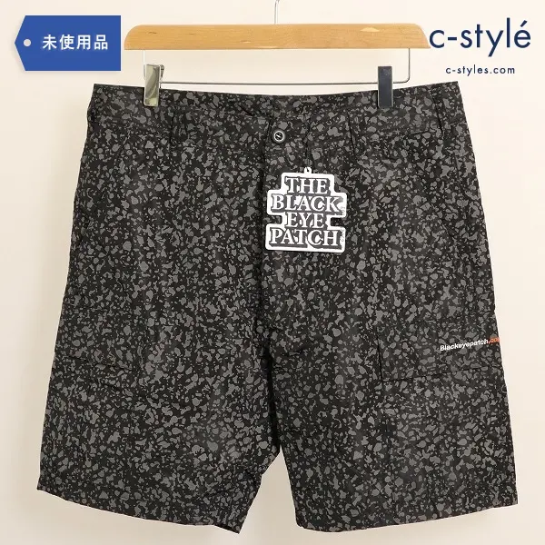 BLACK EYE PATCH ブラックアイパッチ REFLECTOR CARGO SHORTS Lサイズ