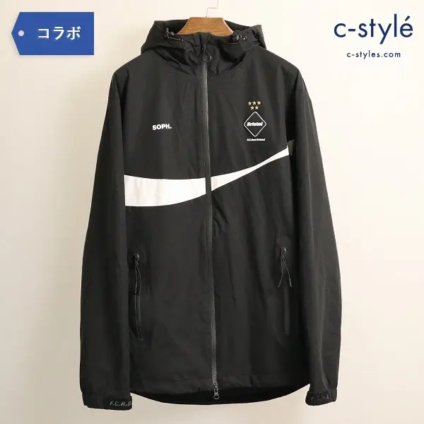 SOPH F.C.Real Bristol エフシーレアルブリストル COCA-COLA WARM UP JACKET コカコーラ Black Mサイズ