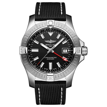 BREITLING(ブライトリング) アベンジャー オートマチック GMT 43 ステンレススチール ブラック A32397101B1X1