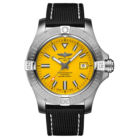 BREITLING(ブライトリング) アベンジャー オートマチック 45 シーウルフ ステンレススチール イエロー A17319101I1X1