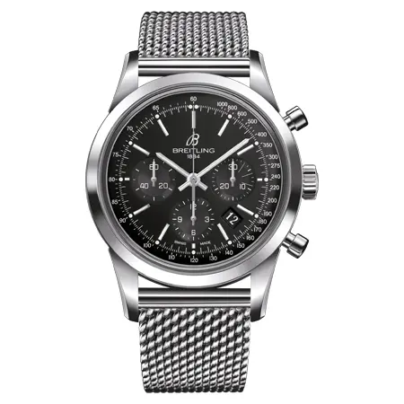 BREITLING(ブライトリング) トランスオーシャン クロノグラフ ステンレススチール ブラック AB0152121B1A1