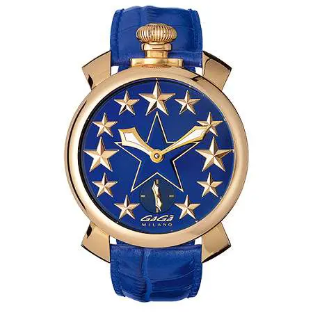 GagaMilano(ガガミラノ) マヌアーレ 48mm 5011.STARS.02 ブルー