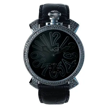 GagaMilano(ガガミラノ) マヌアーレ 48mm 5012.2d2S ブラックダイヤモンド