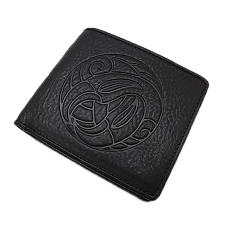 LONE ONES(ロンワンズ )財布 MFW-0014 Mating Flight Wallet 2 Fold Wallet Nest & Logo 牛革 ブラック