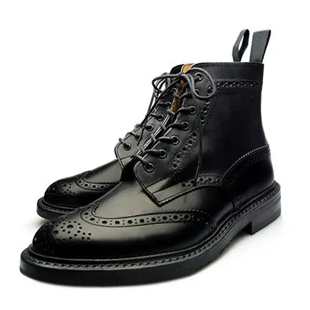 Tricker’s(トリッカーズ) モールトン M2508 MALTON BOX CALF BLACK DAINITE SOLE