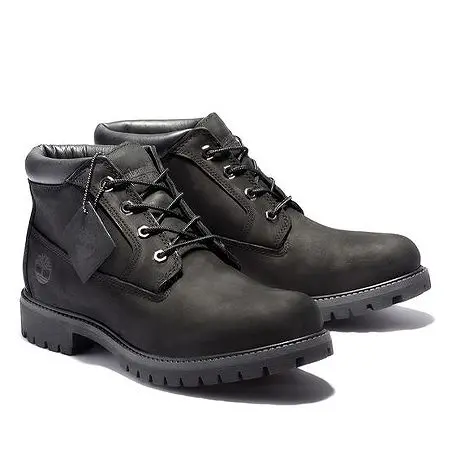 Timberland(ティンバーランド) ブーツ 定番 メンズ プレミアム ウォータープルーフ チャッカ ブーツ ブラック 32085