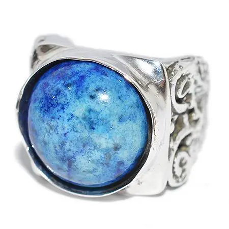 ALEX STREETER(アレックスストリーター) リング Lapis Lazuli Ionic Column Ring