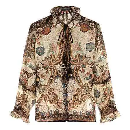 ETRO(エトロ) シャツ ウィメンズ ペイズリープリント シャツ