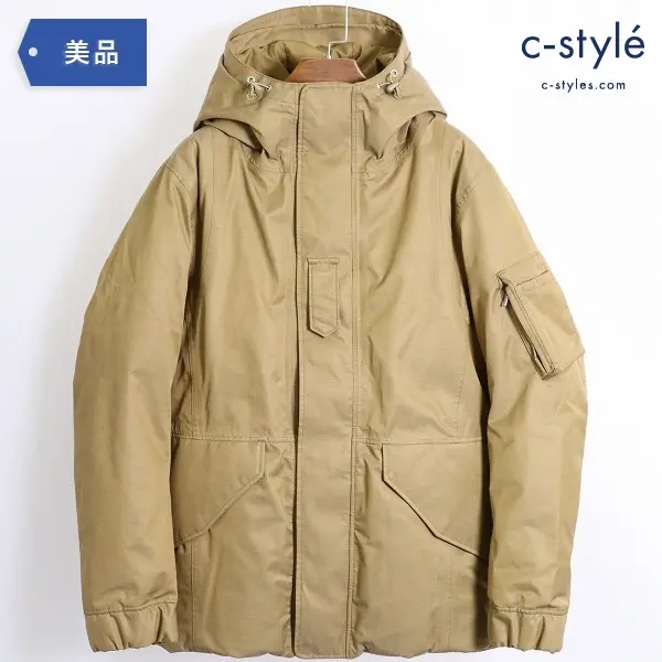 nonnative ノンネイティブ フード ダウンジャケット GORE-TEX ゴアテックス ベージュ size1