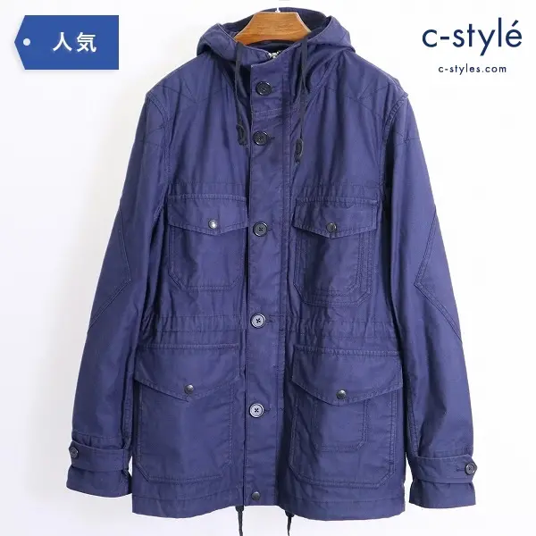 ENGINEERED GARMENTS エンジニアドガーメンツ フィールド パーカー ネイビー USA製 Mサイズ