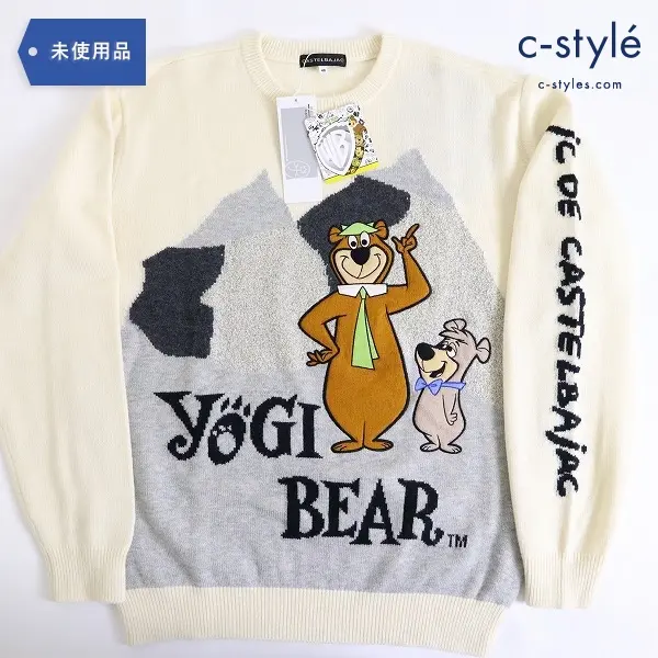 CASTELBAJAC x ヨギベア 20AW クルーネック セーター ニット size48