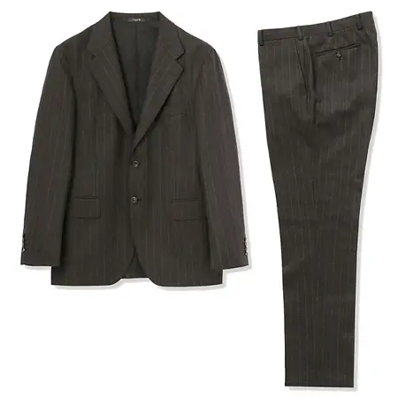 MACKINTOSH(マッキントッシュ) スーツ CERRUTI NEW BRIDGE ブラウンドビーストライプスーツ