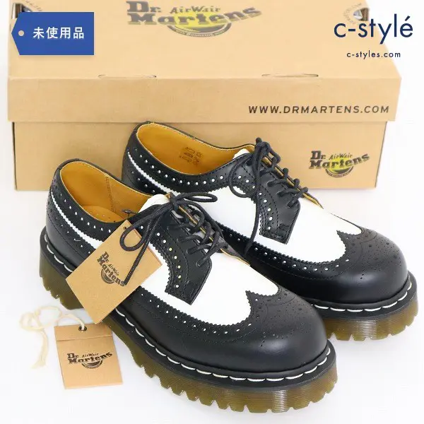 Dr.Martens ドクターマーチン 3989 ブローグ シューズ UK6 ウィングチップ レザー