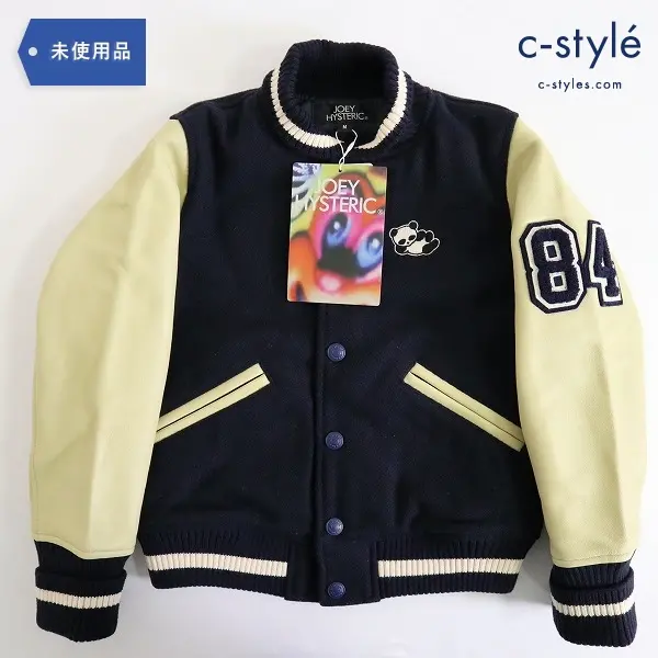 JOEY HYSTERIC ジョーイヒステリック PANDA MANIA スタジャン 120cm Navy/41 子供服