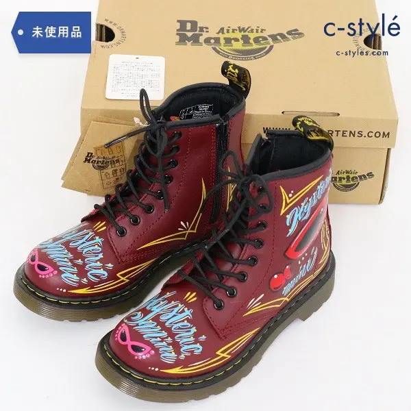 Dr.Martens ヒステリックミニ HYSTERIC BABY BUG ブーツ 19cm ハンドペイント 子供 靴