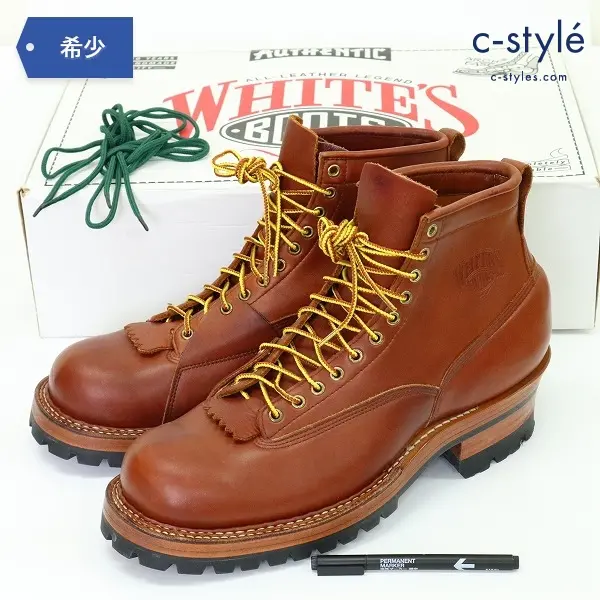 特大サイズ WHITE’S BOOTS ホワイツ ブーツ スモークジャンパー 16D 33cm相当 ビブラム