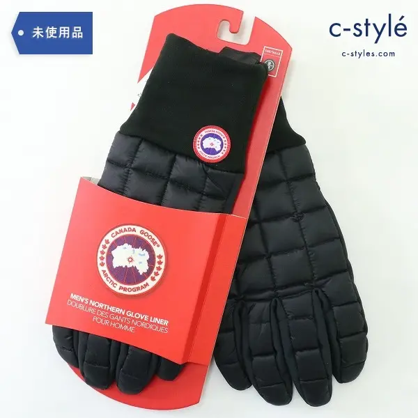 CANADA GOOSE カナダグース ダウン グローブ M スマホ対応 滑り止め 保温 手袋