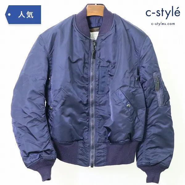 ALPHA INDUSTRIES アルファ インダストリーズ B-15C フライトジャケット size40 中綿 米国製