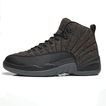 NIKE AIR JORDAN12(ナイキ エアジョーダン12) Retro Wool Dark Grey/Metallic Silver-Black