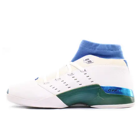 NIKE AIR JORDAN17(ナイキ エアジョーダン17) LOW WHITE/UNIVERSITY BLUE/BLACK-CHROME