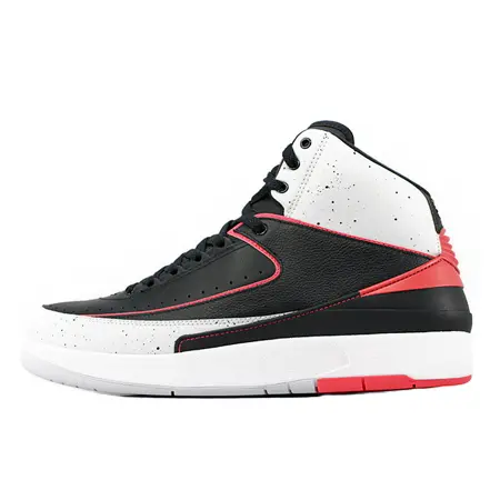 NIKE AIR JORDAN2(ナイキ エアジョーダン2) RETRO BLACK/INFRARED 23-PR PLTNM-WHT