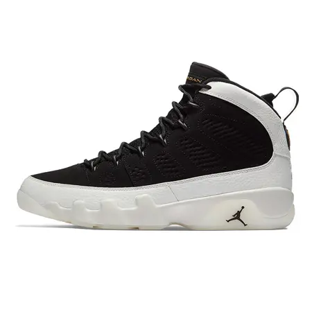 NIKE AIR JORDAN9(ナイキ エアジョーダン9) RETRO CITY OF FLIGHT Black/Summit White/Metallic Gold/Black 限定モデル