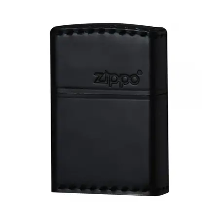 ZIPPO(ジッポー)革巻き CB-5 コードバン　ブラック