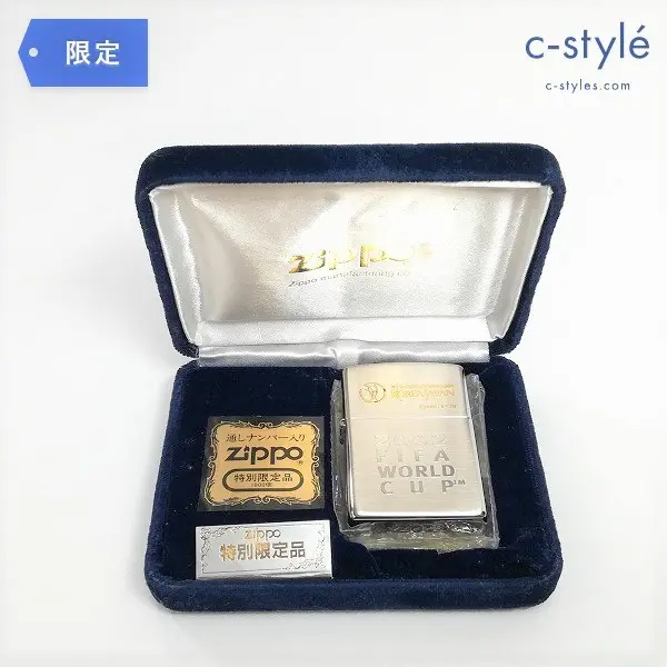 ZIPPO 2002 FIFA WORLD CUP KOREA JAPAN 日韓ワールドカップ2001年製 通しナンバー入り