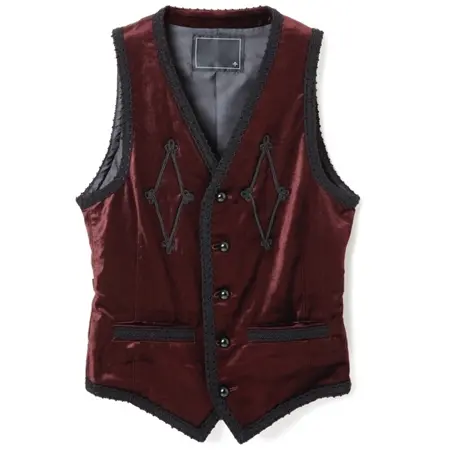 BACK BONE(バックボーン) VELVET CLASSIC VEST