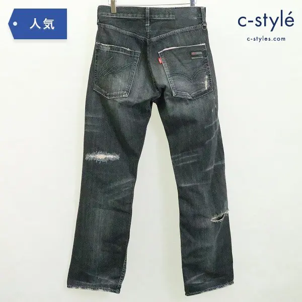 リーバイス LEVI’S FENOM Fragment Design 207M デニム パンツ W32 紫耳 リペア ジーンズ