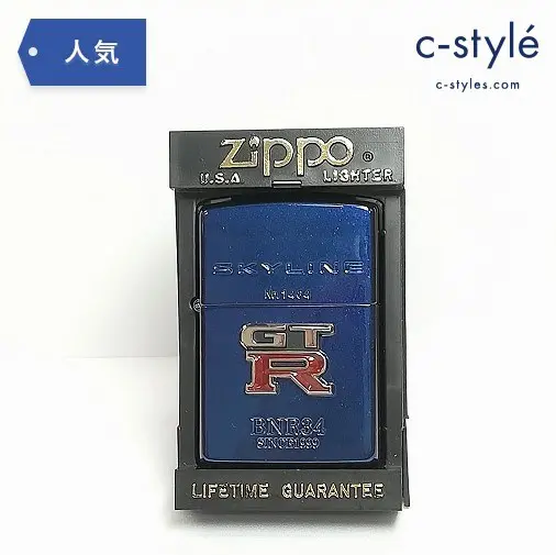 ZIPPO SKYLINE COLLECTION スカイライン GT-R BNR34 SINCE 1999 ミッドナイトジッポー