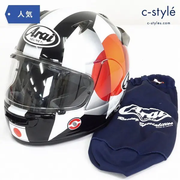 Arai アライ クアンタムJ トリビュート フルフェイス ヘルメット 59-60cm M/L 山城オリジナル